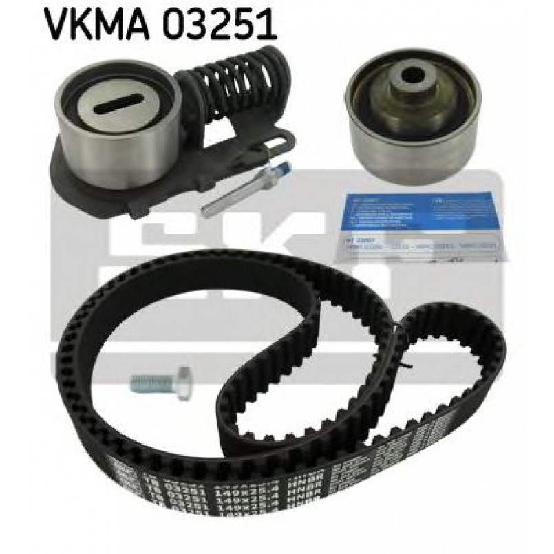 VKMA 03251 SKF Комплект (ремінь+ролики)